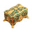 Crofta Jewelry Box Treasure Box Jewelry Container for Stud Earrings Rings Bracelets Green