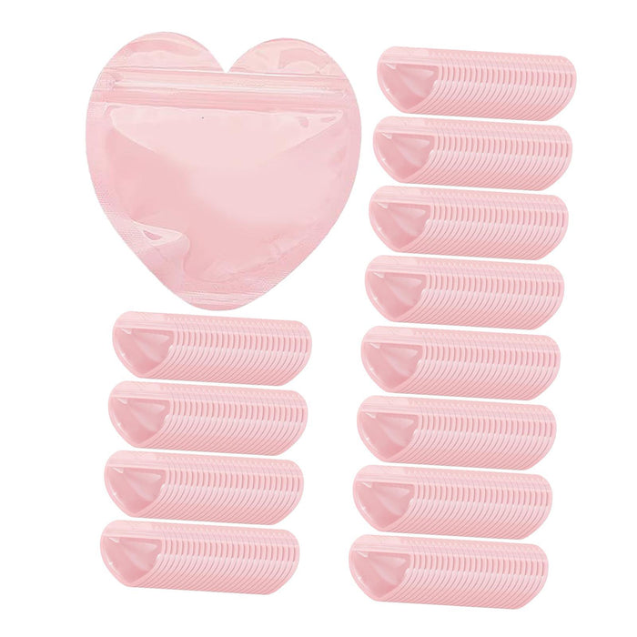 Crofta Heart Shaped Jewelry Bags Jewelry Packaging Bags for Cufflink Small Business 300Pcs