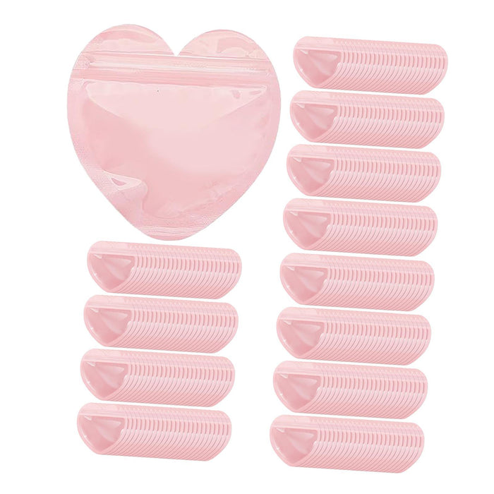 Crofta Heart Shaped Jewelry Bags Jewelry Packaging Bags for Cufflink Small Business 300Pcs