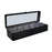 Crofta Watch Storage Case 6 Slots Watch Box for Girls Women Watches Jewelry Display Black