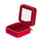 Crofta Jewelry Box Portable Desktop Jewelry Display Case for Earrings Watches Rings