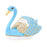 Crofta Swan Jewelry Box Ring Box Animal Statue for Tabletop Centerpiece Photo Props Blue