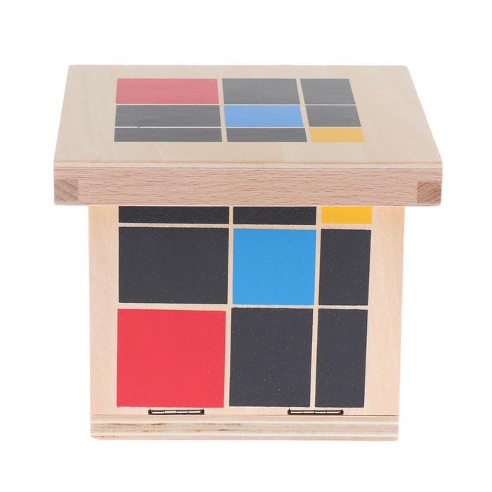 Crofta Wooden Montessori Mathematics Material Trinomial and Binomial Cube Set Kids Early Learn Algebra and Maths Educational Toy Gift