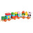 Crofta Stacking Train Toy Fun Classic Wooden Toddler Toy for Boys and Girls Toddler Animal trailers