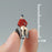 Crofta 1/64 Scale Diorama Figure Old Lady for Collections Fariy Garden Scene Layout red shirt