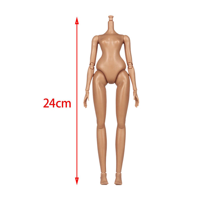 Crofta 1/6 Action Figure Move Joints 1/6 Scale Female Body Decorations Ornament DIY style A