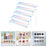 Crofta Acrylic Riser Display Shelf Collectibles Display Stand for Buffets Organizer five layer