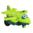 Crofta Deformation Robot Vechile Toys Transformable for Party Toy Travel Boys Girls Green Plane