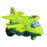 Crofta Deformation Robot Vechile Toys Transformable for Party Toy Travel Boys Girls Green Plane