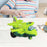 Crofta Deformation Robot Vechile Toys Transformable for Party Toy Travel Boys Girls Green Plane