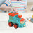 Crofta Deformation Robot Vechile Toys Transformable for Party Toy Travel Boys Girls Blue Train