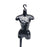 Crofta 1:6 Dollhouse Miniature Stable Mannequin Stand Doll Holder Stand Accessories black