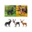 Crofta Educational Animal Model Party Favors Playset for Ages 3+ Animal Toy Figures Antelope