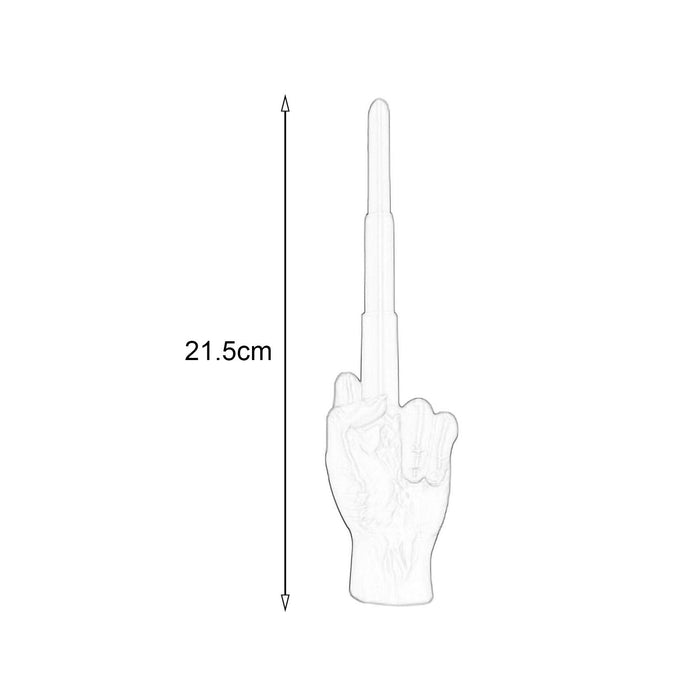 Crofta Middle Finger Novelty Toys Figures 3D Printing for Birthday Funny Gag Gifts