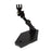 Crofta Action Bases Adjustable Assembly for Action Figure TG Model Support Stand black