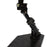 Crofta Action Bases Adjustable Assembly for Action Figure TG Model Support Stand black