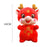 Crofta Dragon Doll Cute Soft Creative for Festivals Chinese New Year Bedroom Style B