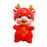 Crofta Dragon Doll Cute Soft Creative for Festivals Chinese New Year Bedroom Style B