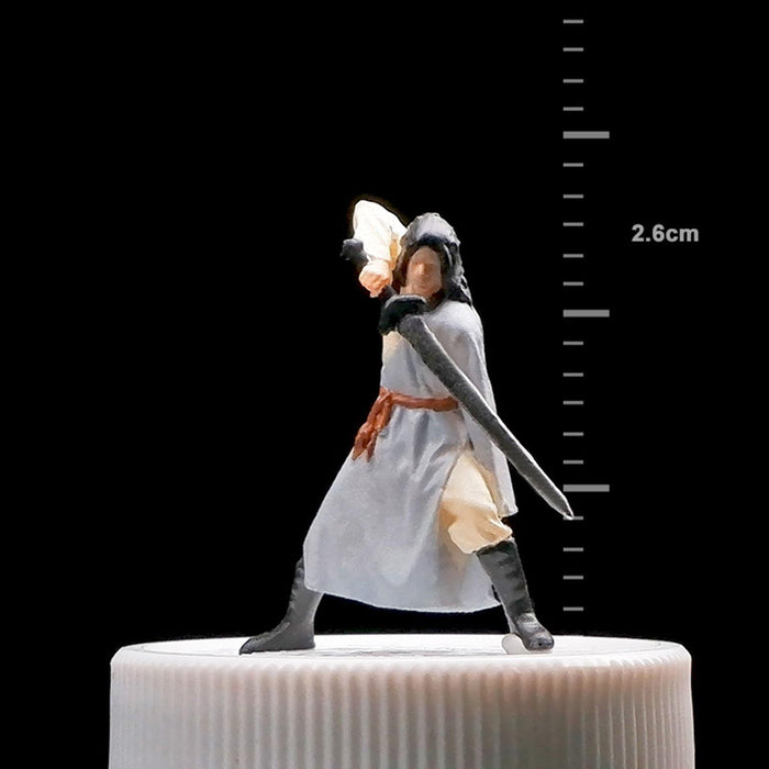 Crofta 1/64 Chinese Ancient Figure Model S Gauge Layout Miniature Scenes Decoration Boy