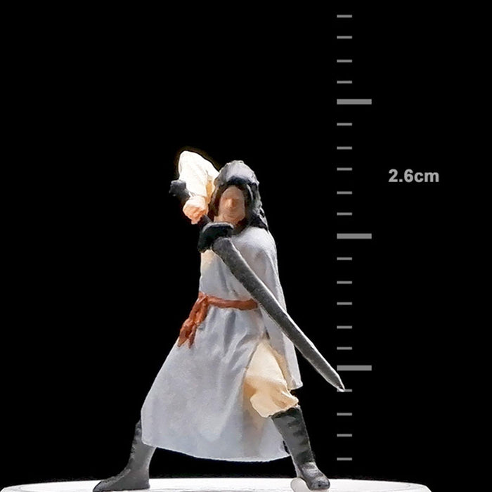 Crofta 1/64 Chinese Ancient Figure Model S Gauge Layout Miniature Scenes Decoration Boy