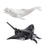 Crofta Marine Animal Figure Playset Miniature Props Toys for Cake Topper Yard Scene Devil Fish