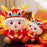 Crofta New Year Dragon Toy Plush Animal Dragon Doll for Bedroom Party Supplies Cafe 20cm