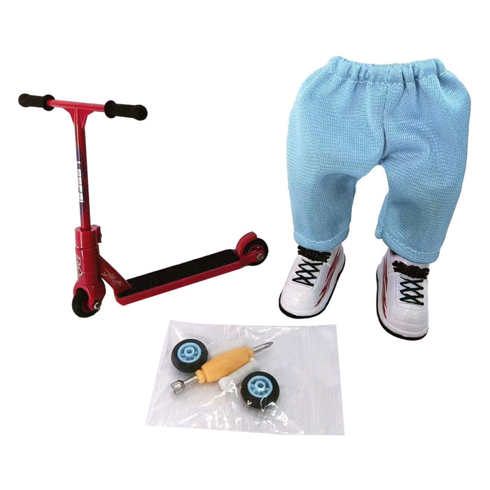 Crofta Alloy Finger Scooter Fun Toy Fingertip Balance Scooter for Party Favors Kids