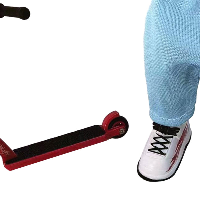 Crofta Alloy Finger Scooter Fun Toy Fingertip Balance Scooter for Party Favors Kids