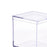 Crofta 10Pcs Mini Acrylic Display Case Shop Organizer for Crafts Toys Diecast Model 4.5x4.5x4.5cm