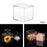 Crofta 10Pcs Mini Acrylic Display Case Shop Organizer for Crafts Toys Diecast Model 4.5x4.5x4.5cm