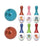 Crofta Kids Bowling Toys Set Sport Toys for Valentine's Day Gift Gift New Year Gift style B