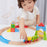 Crofta Wooden Train Set for Toddlers Kids Valentines Day Gifts for Preschool Age 3~6