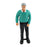 Crofta Miniature Figure Painted Movie Scene Collection Desktop Ornament Tiny People Grandfather