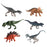 Crofta Simulation Animal Model Home Decoration Realistic Desktop Decor Dinosaur Toy Style B