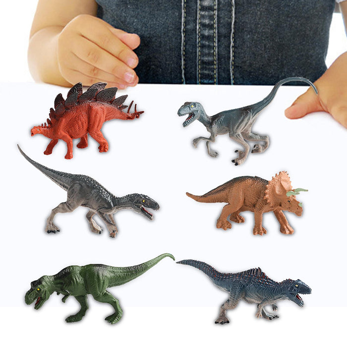 Crofta Simulation Animal Model Home Decoration Realistic Desktop Decor Dinosaur Toy Style B