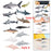 Crofta Animal Model Desktop Decor Home Decoration Collectibles Simulation Shark Toy Style A