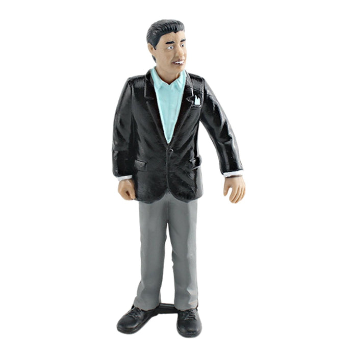 Crofta Miniature People Figurine DIY Projects Handpainted Model Train People Figure Dad