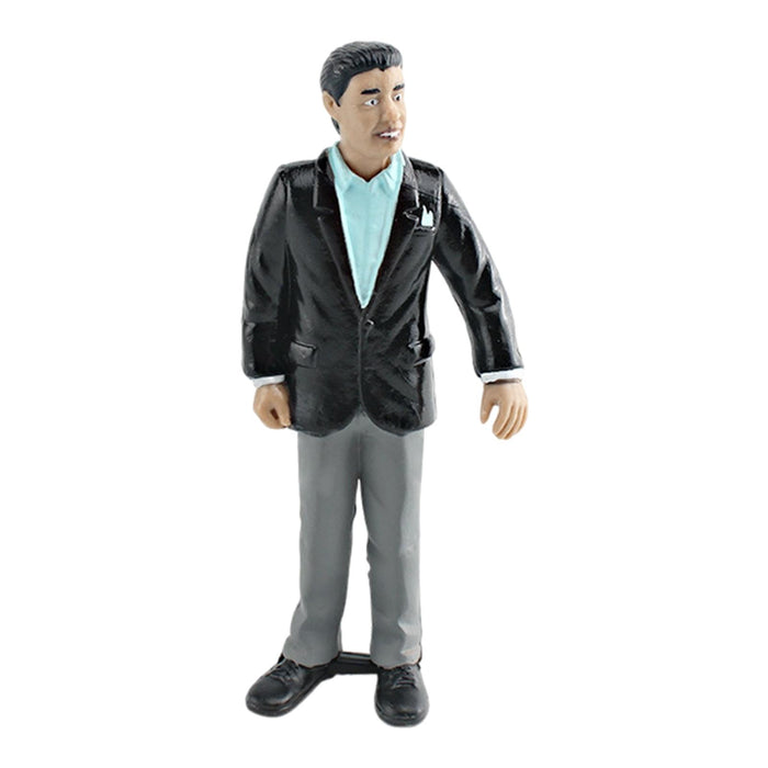 Crofta Miniature People Figurine DIY Projects Handpainted Model Train People Figure Dad