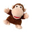 Crofta Plush Pretend Toy Soft Animal Finger Puppet for Preschool Teaching Kids Gift monkey