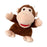 Crofta Plush Pretend Toy Soft Animal Finger Puppet for Preschool Teaching Kids Gift monkey