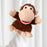 Crofta Plush Pretend Toy Soft Animal Finger Puppet for Preschool Teaching Kids Gift monkey