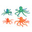 Crofta 3D Printed Octopus Animals Toy DIY Fidget for Birthday Festivals Funny Gifts 19cm  Green