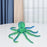 Crofta 3D Printed Octopus Animals Toy DIY Fidget for Birthday Festivals Funny Gifts 19cm  Green