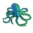 Crofta 3D Printed Octopus Animals Toy DIY Fidget for Birthday Festivals Funny Gifts 19cm  Green