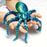 Crofta 3D Printed Octopus Animals Toy DIY Fidget for Birthday Festivals Funny Gifts 19cm  Green