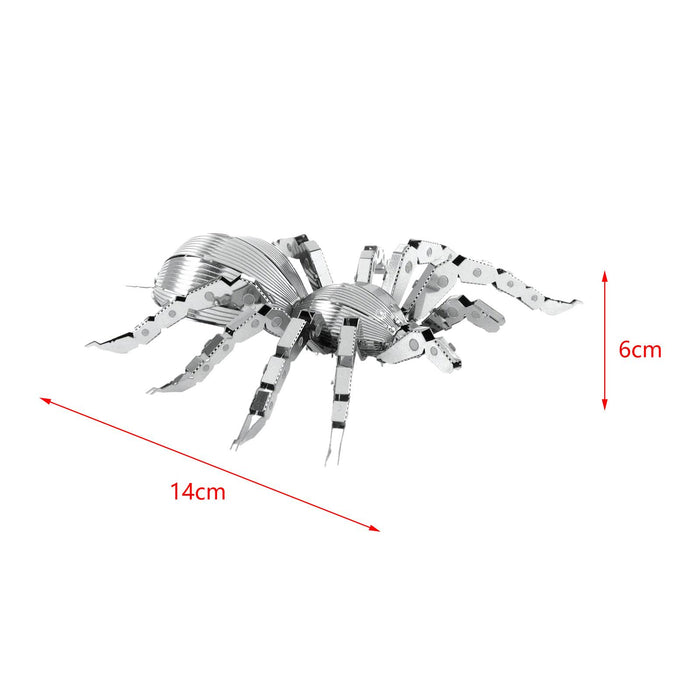 Crofta 3D Jigsaw Puzzle Playset Boys Girls Gifts for Office,Bar 3D Metal Puzzle Set Spider