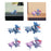 Crofta 3D Printed Dragon for Kids Collectible for Table Desktop Ornament Decoration Blue Mini