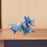 Crofta 3D Printed Dragon for Kids Collectible for Table Desktop Ornament Decoration Blue Mini