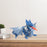 Crofta 3D Printed Dragon for Kids Collectible for Table Desktop Ornament Decoration Blue Mini