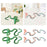 Crofta 3D Printed Snake Toy DIY Flexible Tricks Gags Unique Kid Gifts Animal Model green 80cm